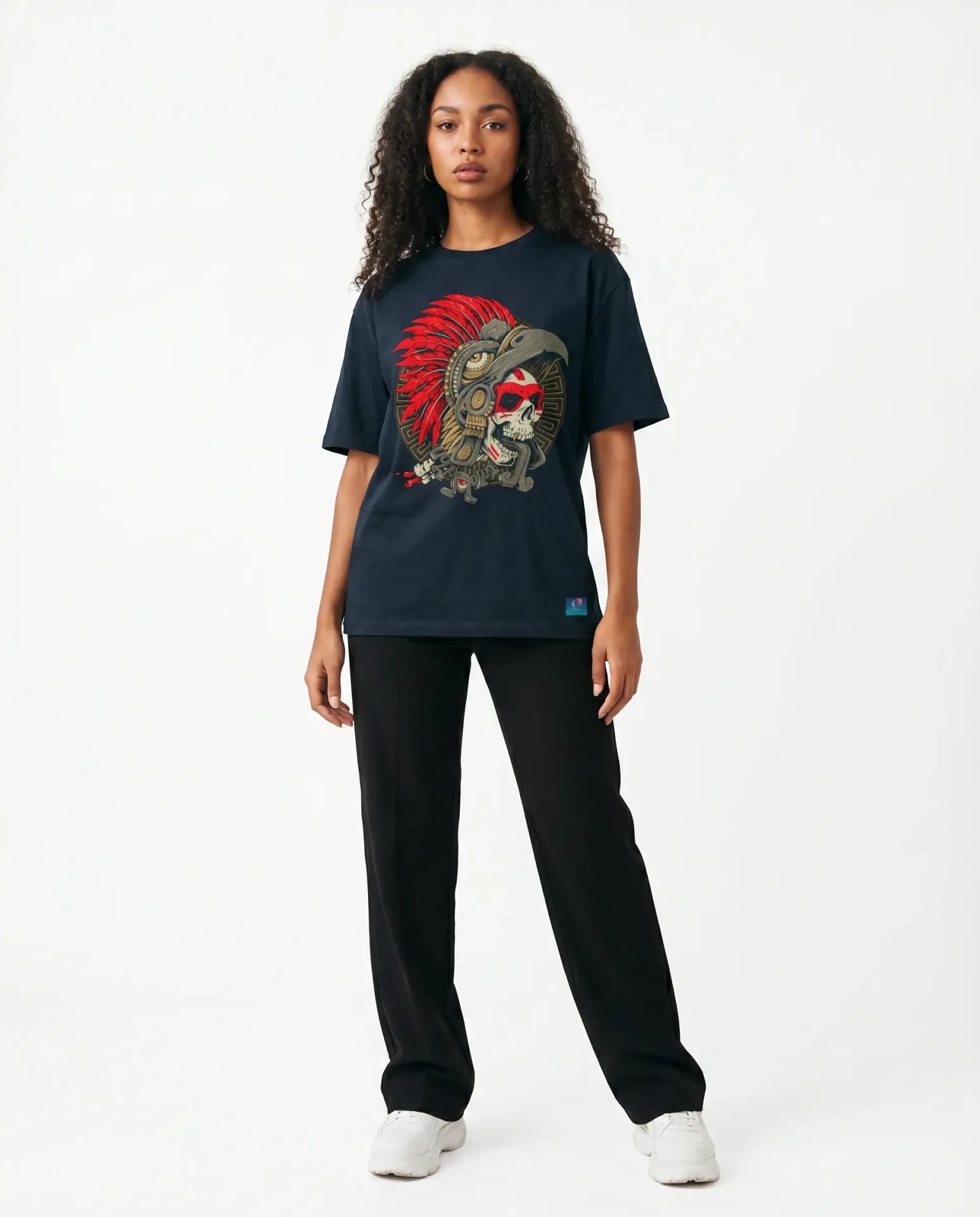 Aztec Death Eagle Tee — Aisha