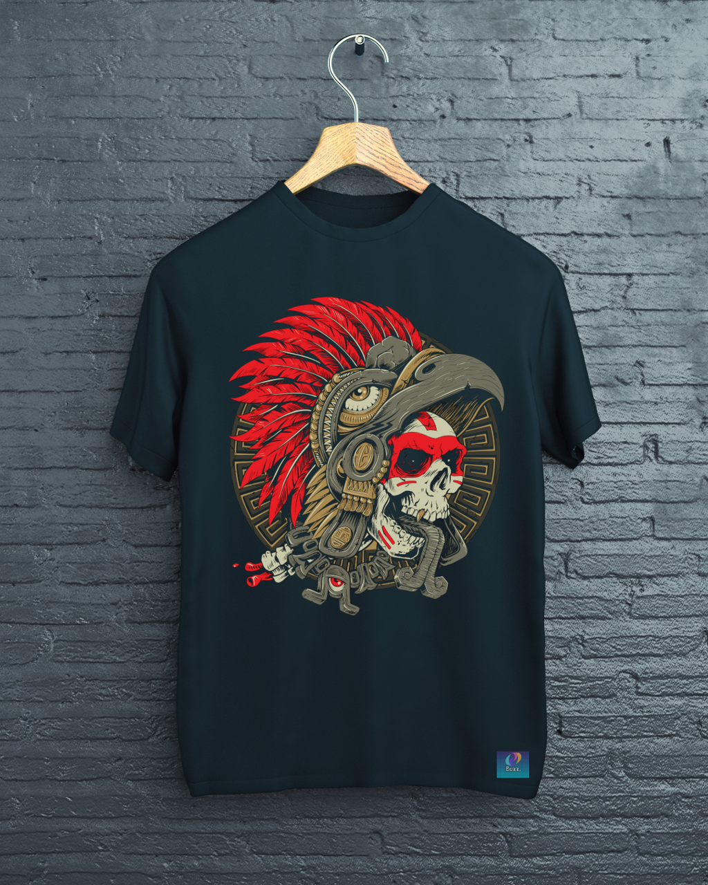 Aztec Death Eagle Tee
