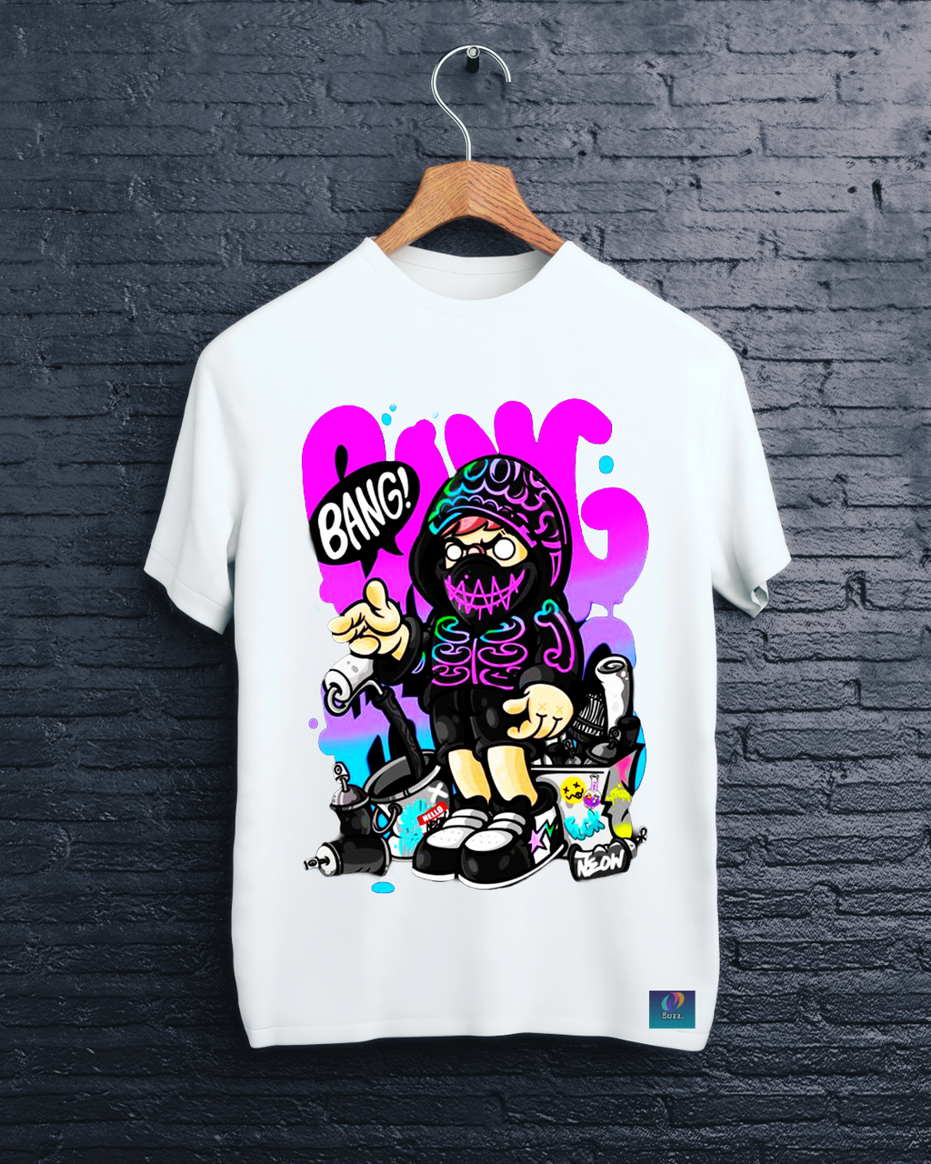 BANG Graffiti Kid Graphic Tee