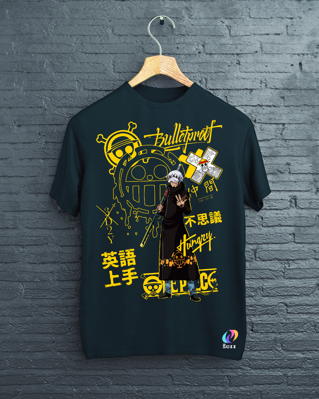 Bulletproof One Piece Graphic Tee