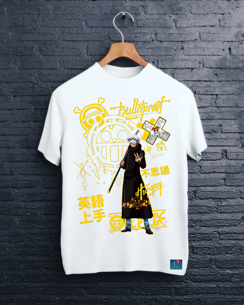 Bulletproof One Piece Graphic Tee