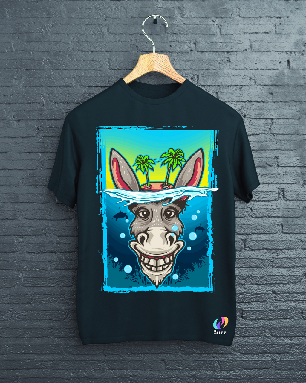 Cool Donkey Graphic Tee