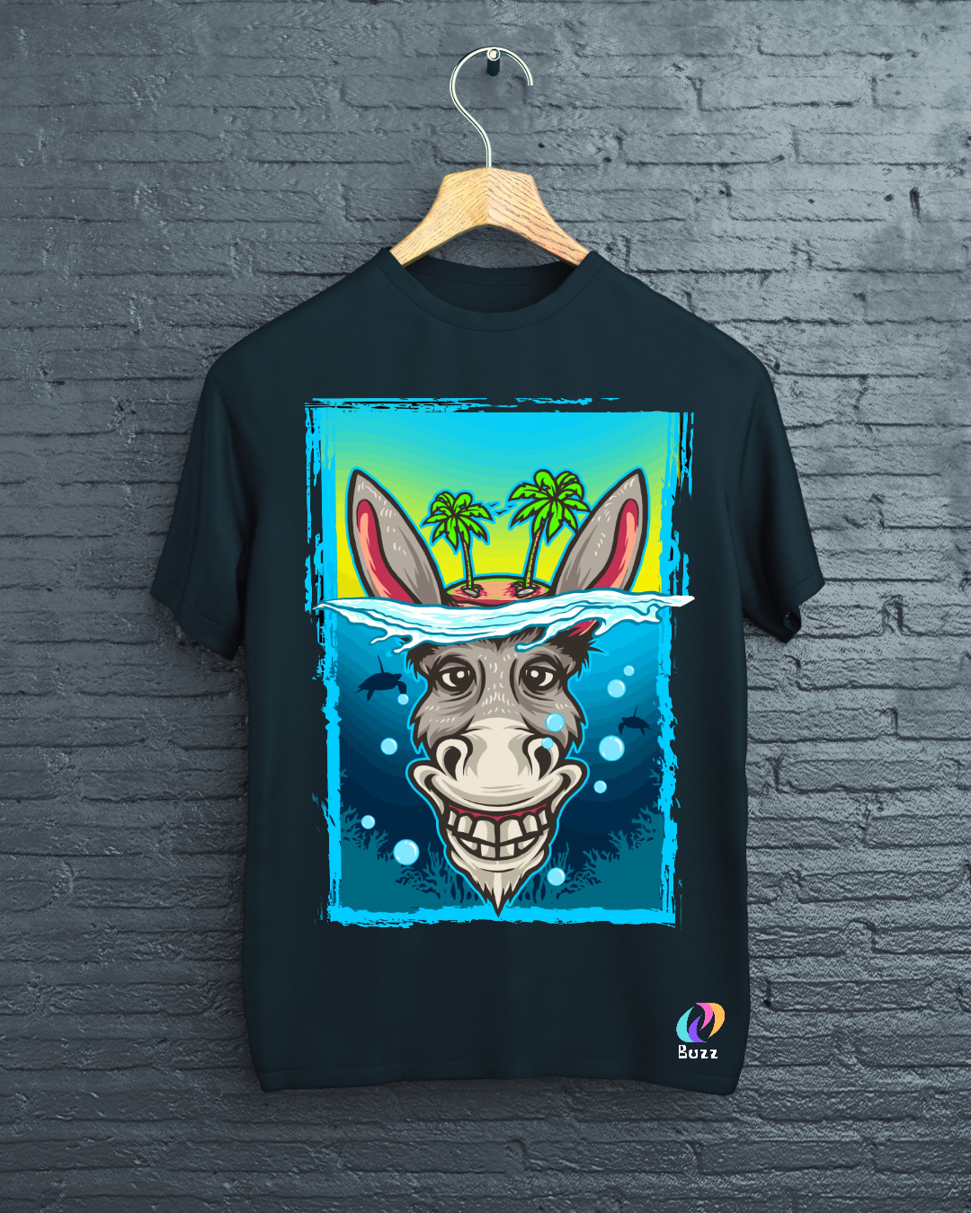 Cool Donkey Graphic Tee