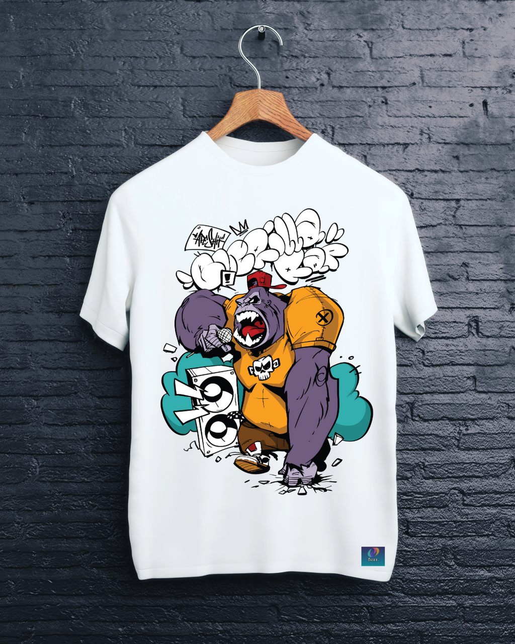 Gorilla Rap God Tee