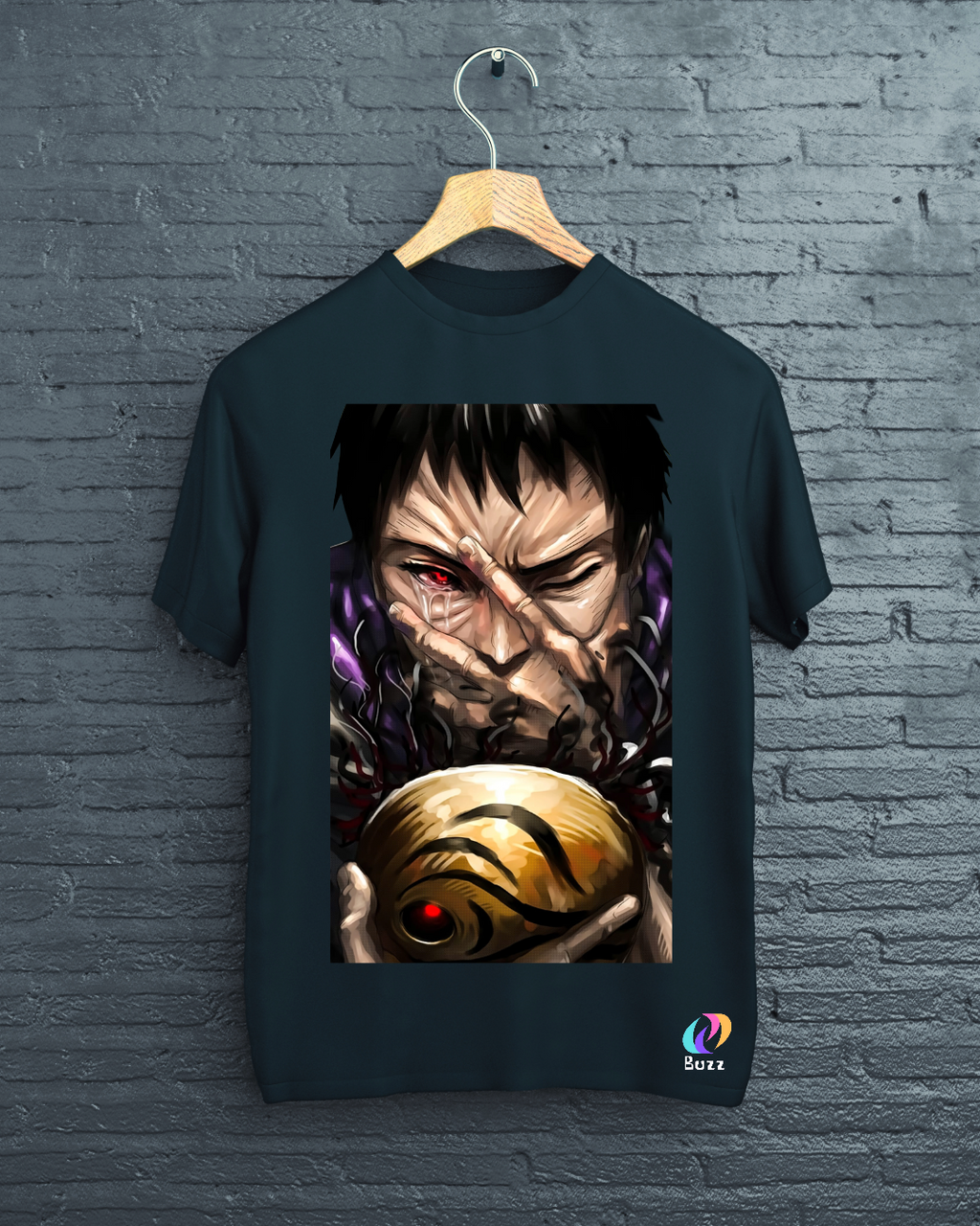 Obito Sharingan Anime Graphic Tee