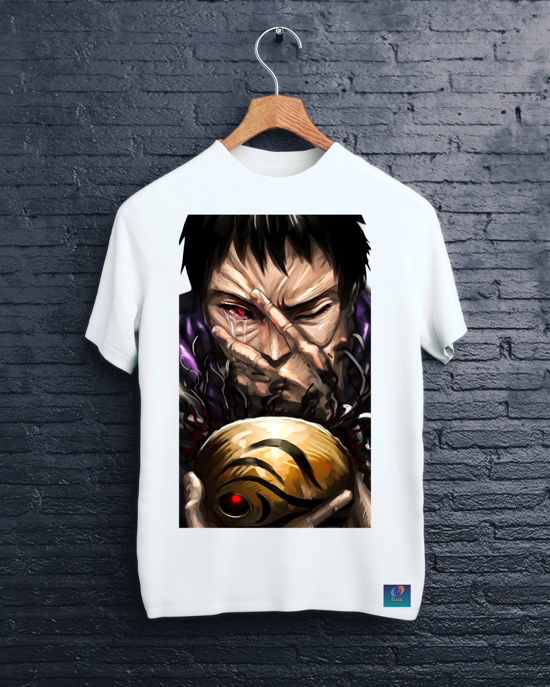 Obito Sharingan Anime Graphic Tee