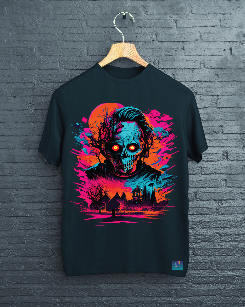 Neon Zombie Tee
