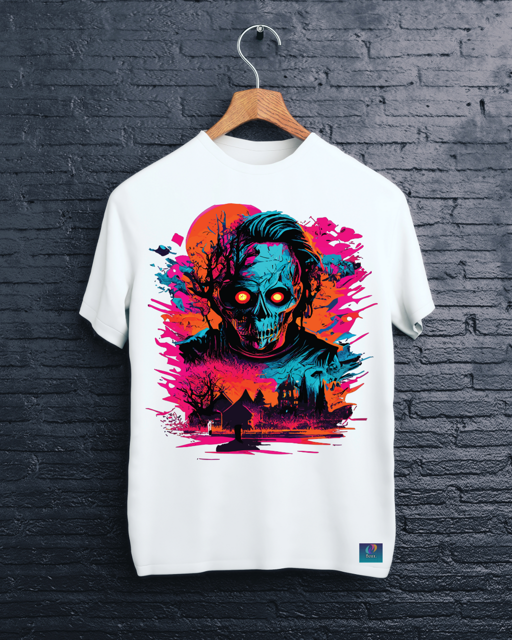 Neon Zombie Tee