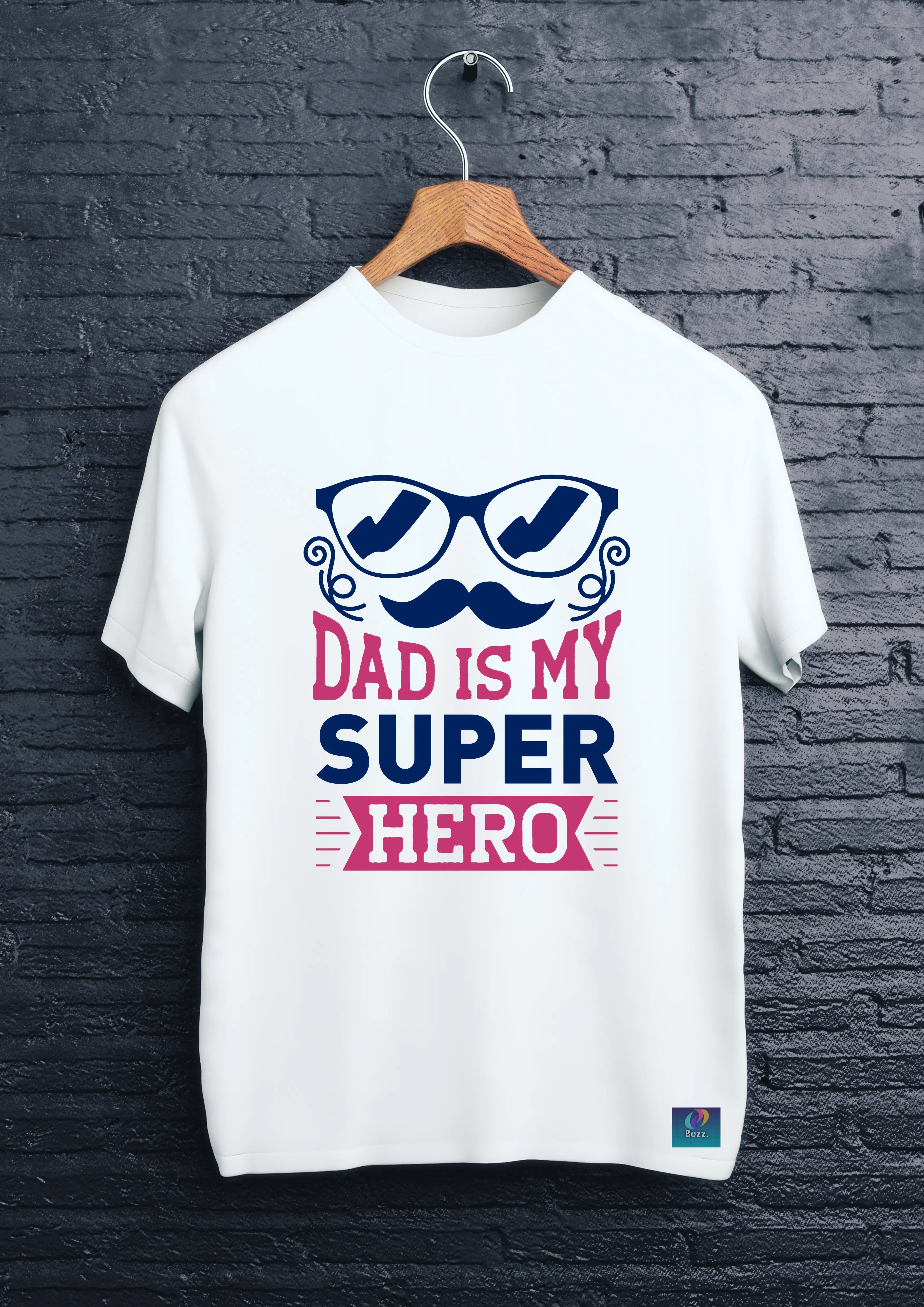 Dad Is My Super Hero T-Shirt