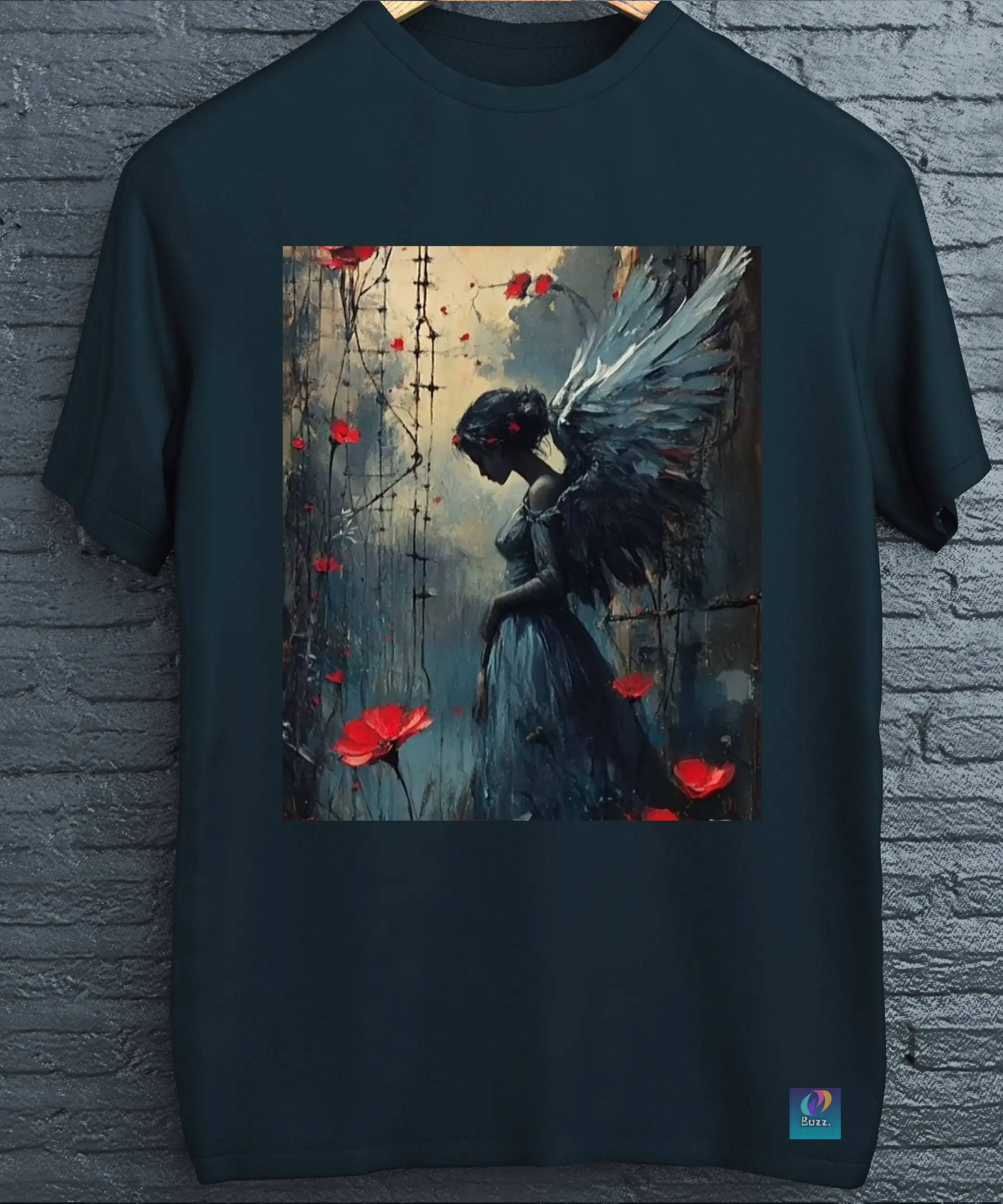 Angel & Poppies