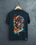 Graffiti Boom Graphic Tee – White