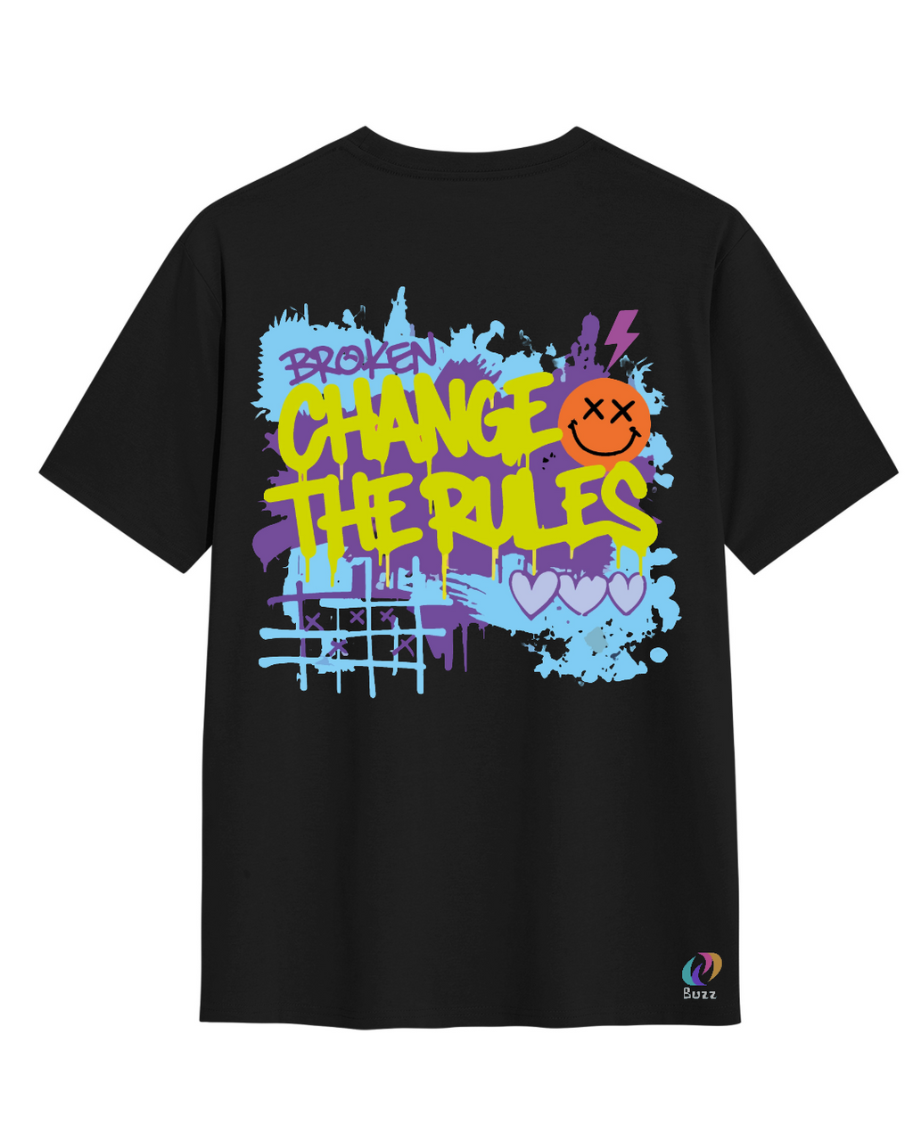 Broken — Change The Rules Graphic Tee