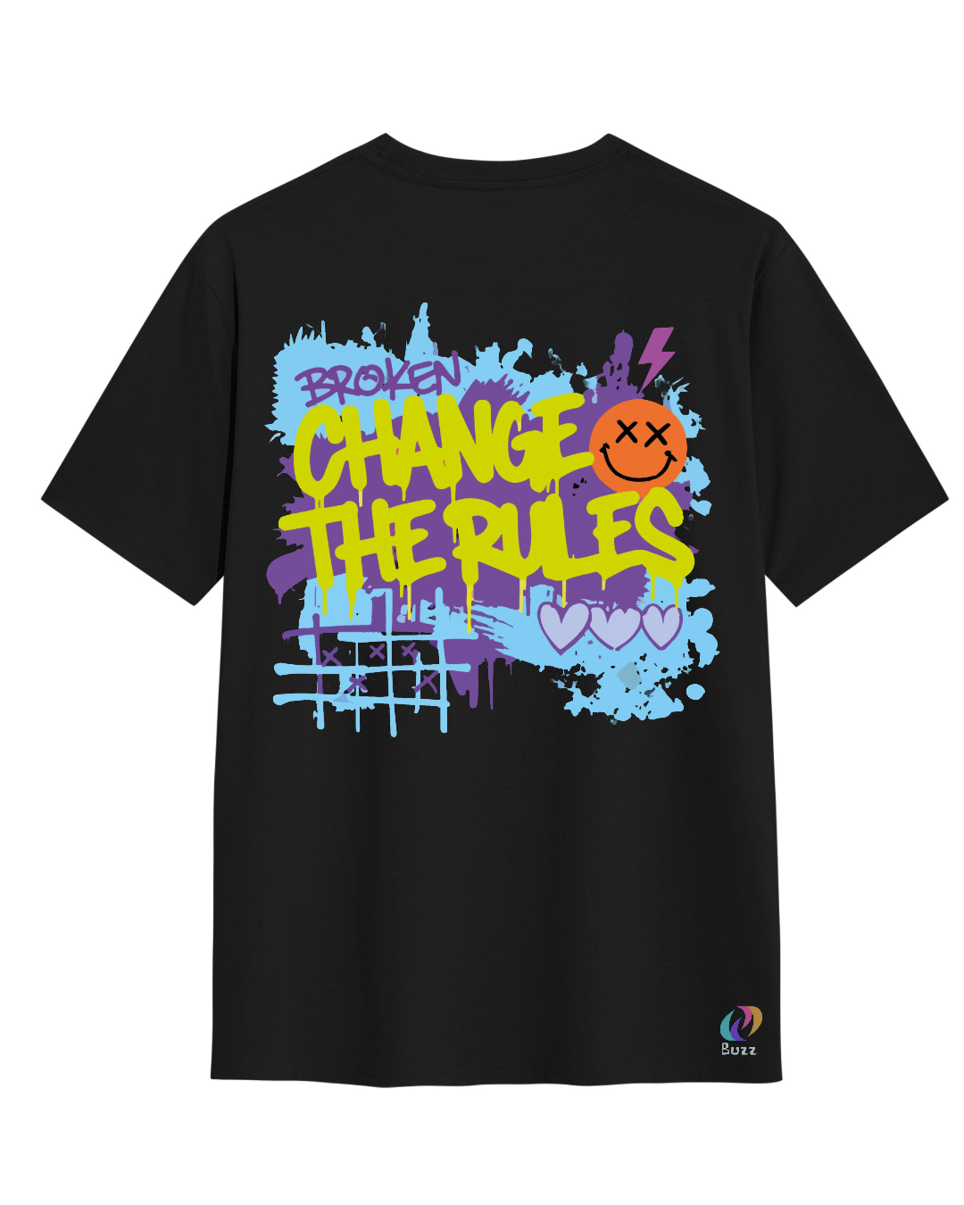 Broken — Change The Rules Graphic Tee