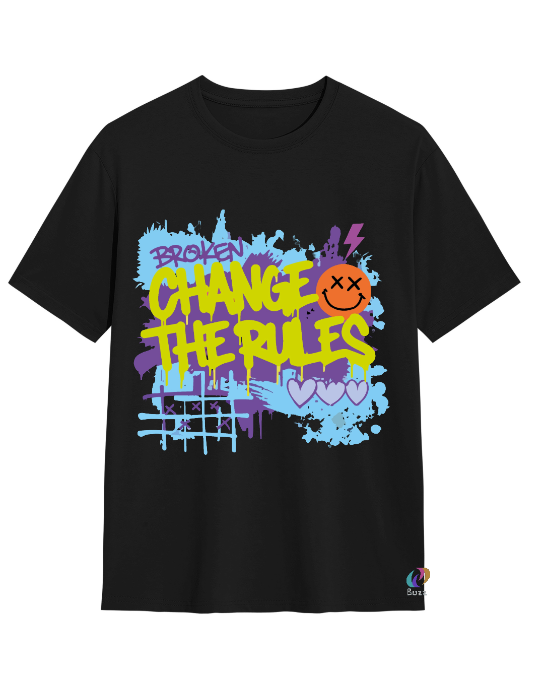 Broken — Change The Rules Graphic Tee