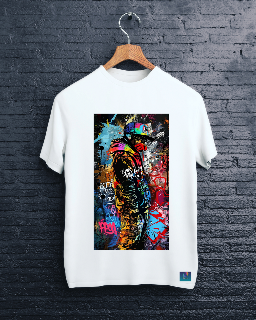 Urban Mirage Graphic Tee – White