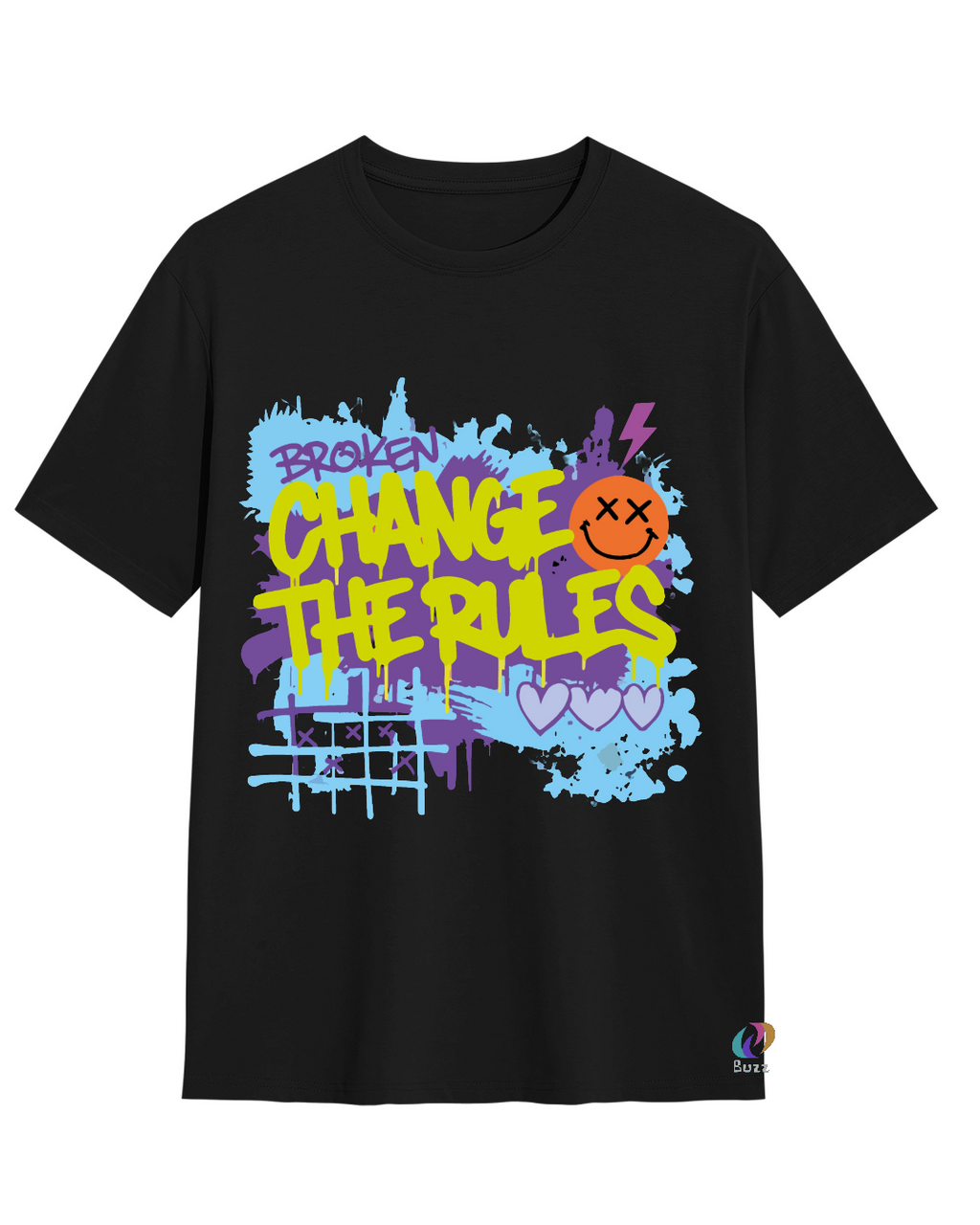 Broken — Change The Rules Graphic Tee