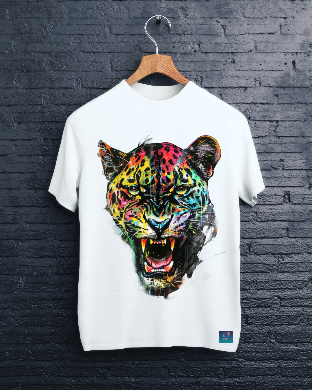 Black Panther Roar Graphic Tee – White