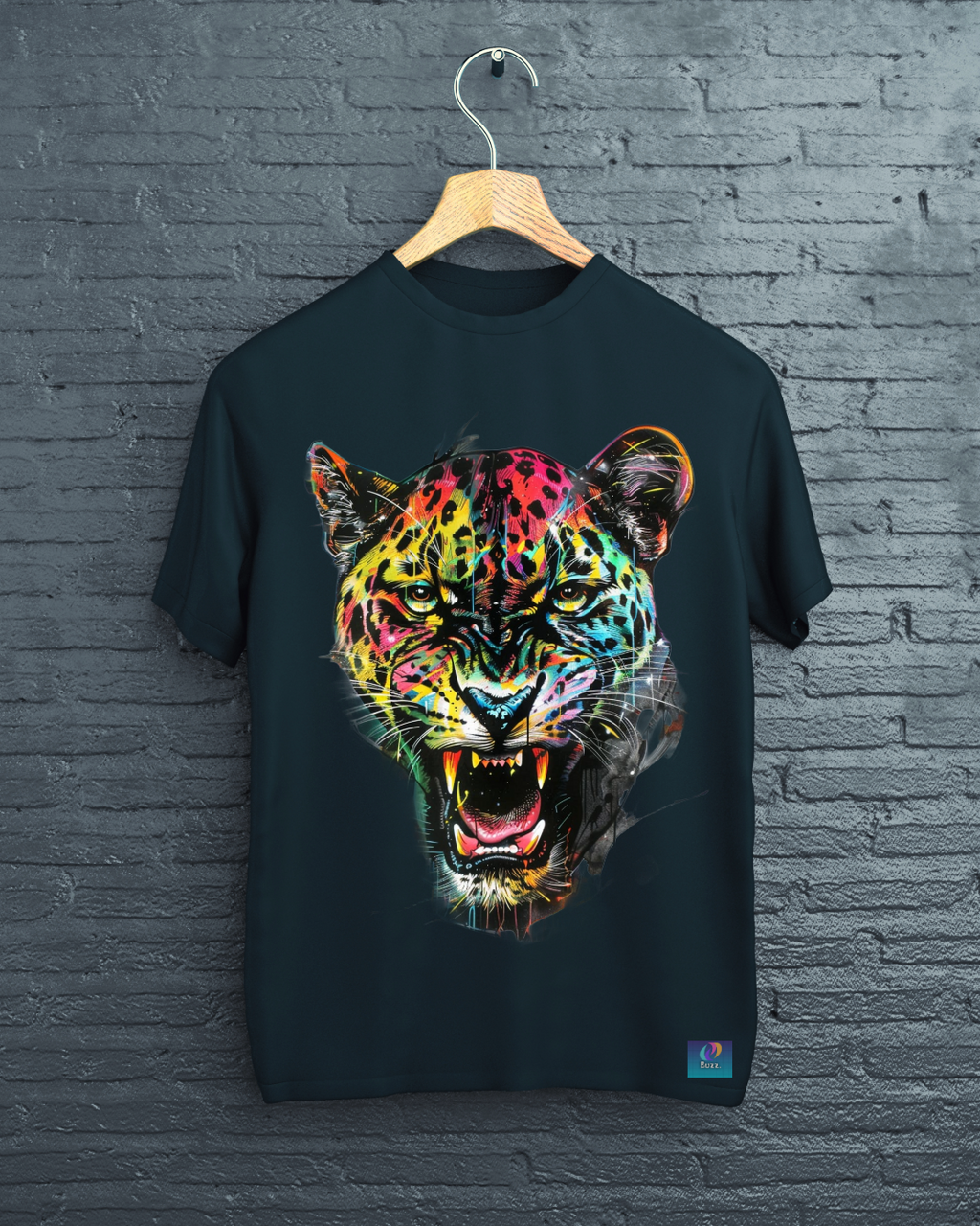 Black Panther Roar Graphic Tee – White