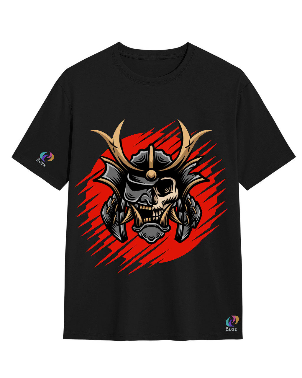 Dead Samurai Skull Graphic Tee