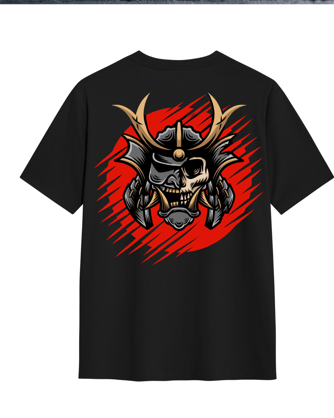Dead Samurai Skull Graphic Tee