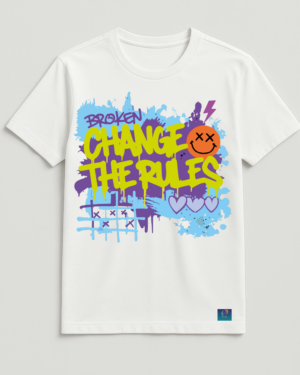 Broken — Change The Rules Graphic Tee