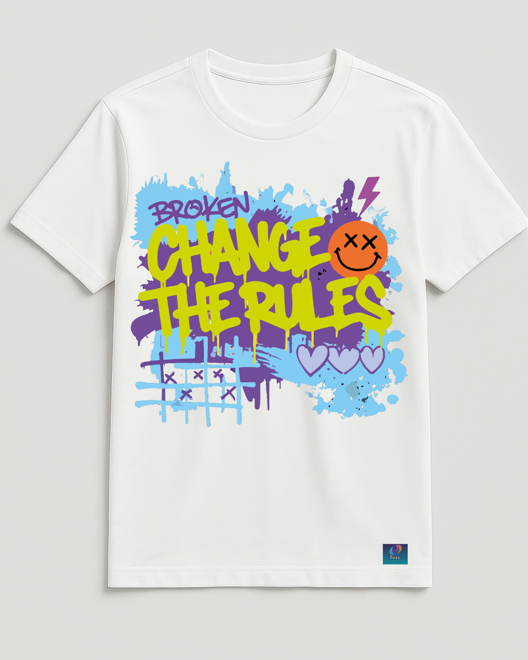 Broken — Change The Rules Graphic Tee