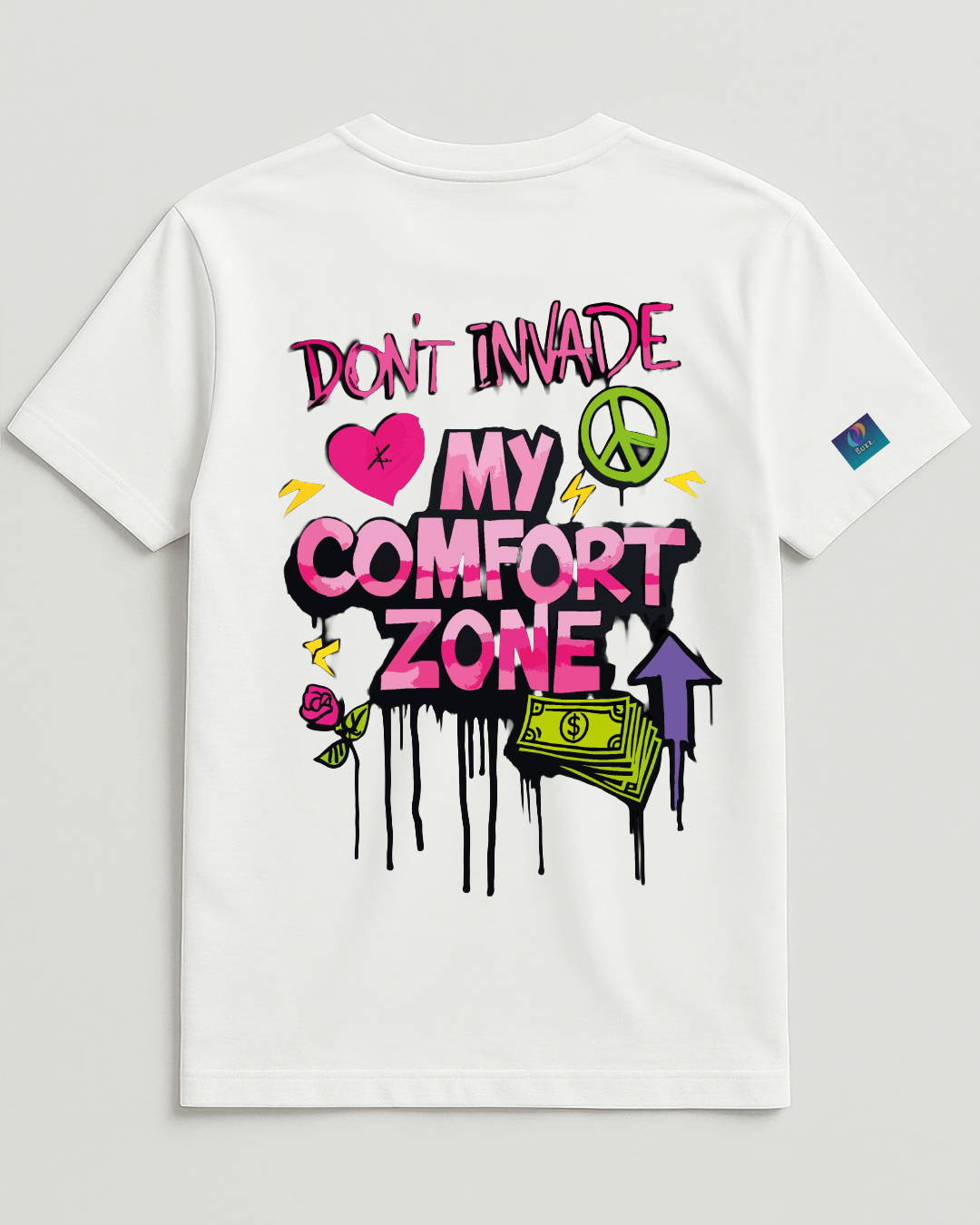Don't Invade My Comfort Zone Graphic Tee