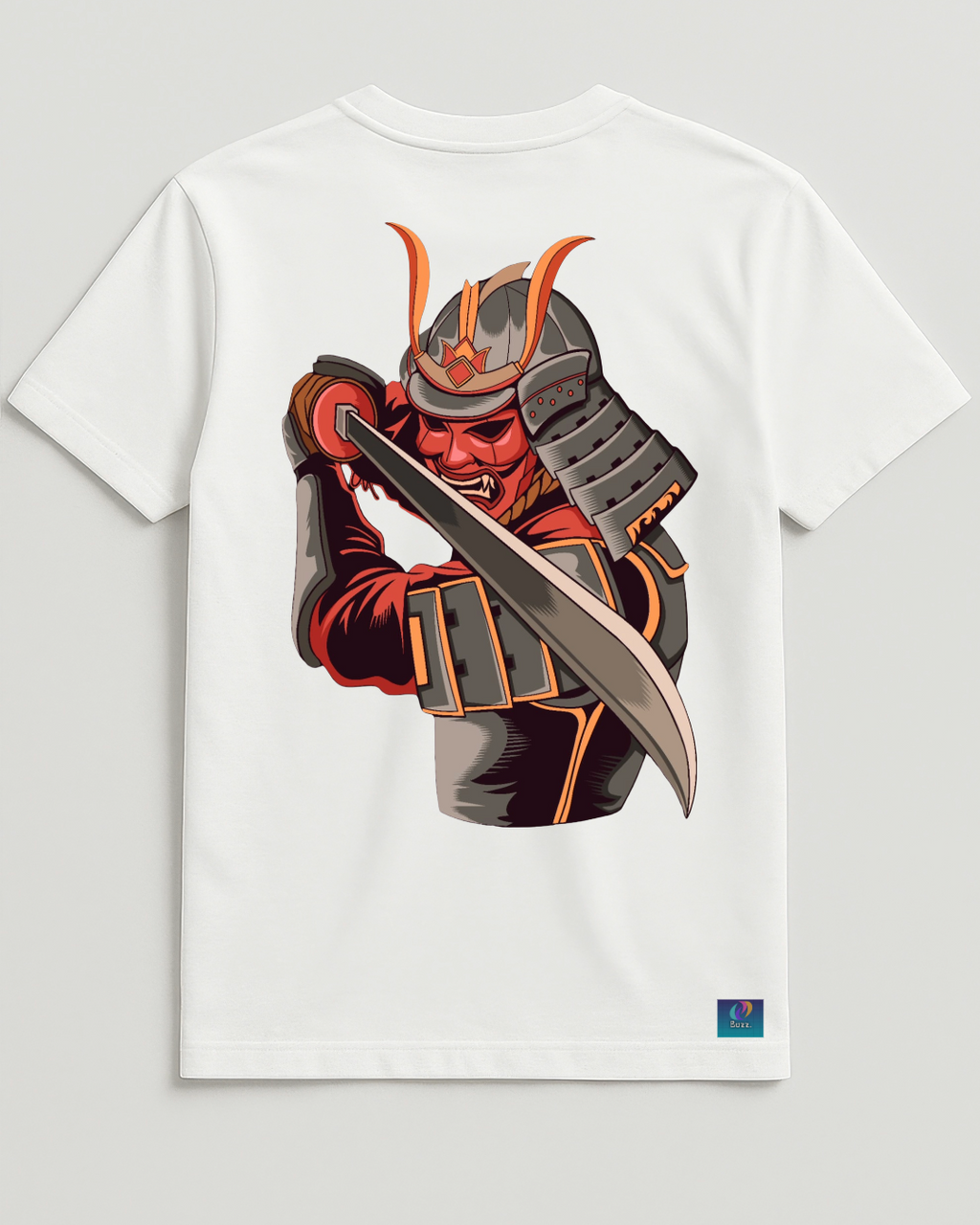 Red Oni Warrior Graphic Tee