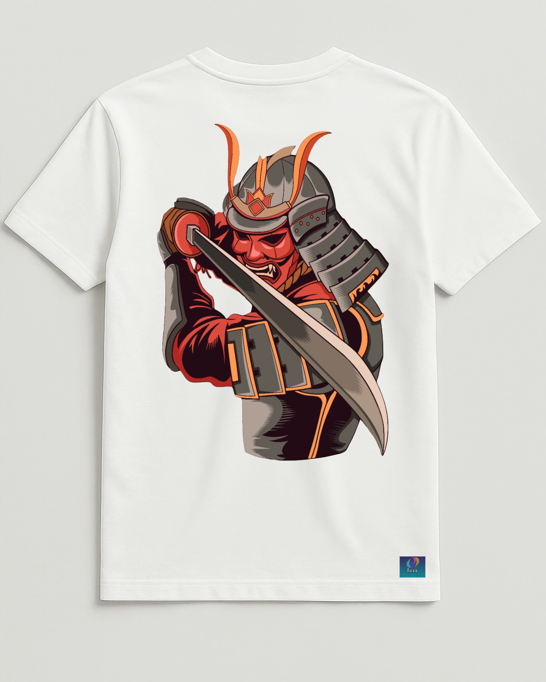 Red Oni Warrior Graphic Tee
