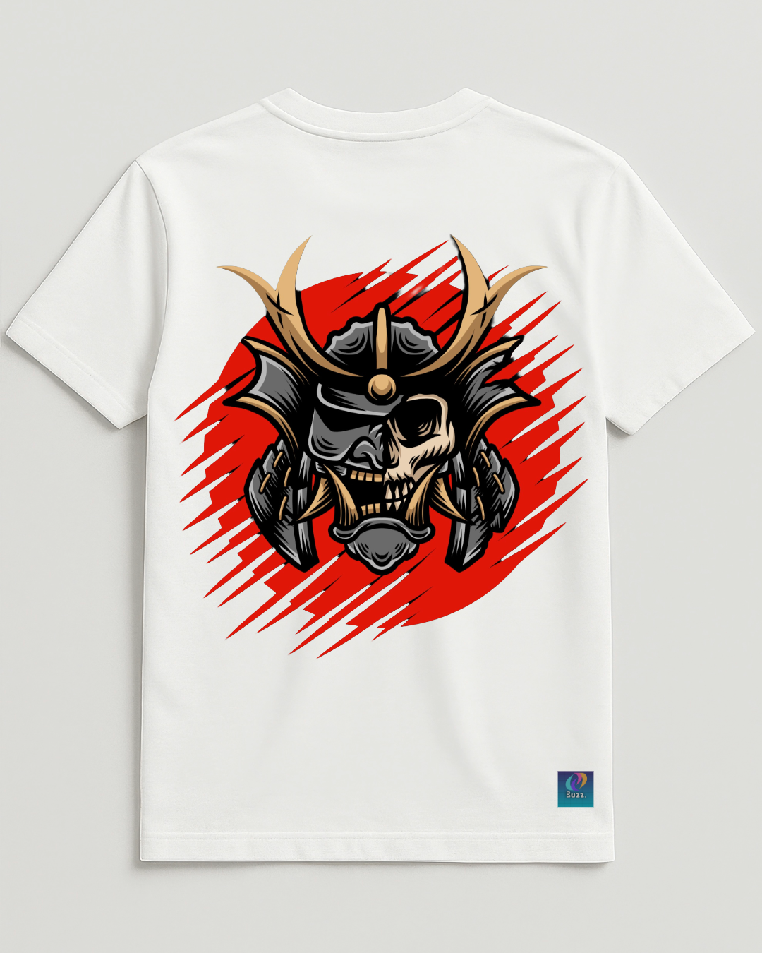 Dead Samurai Skull Graphic Tee