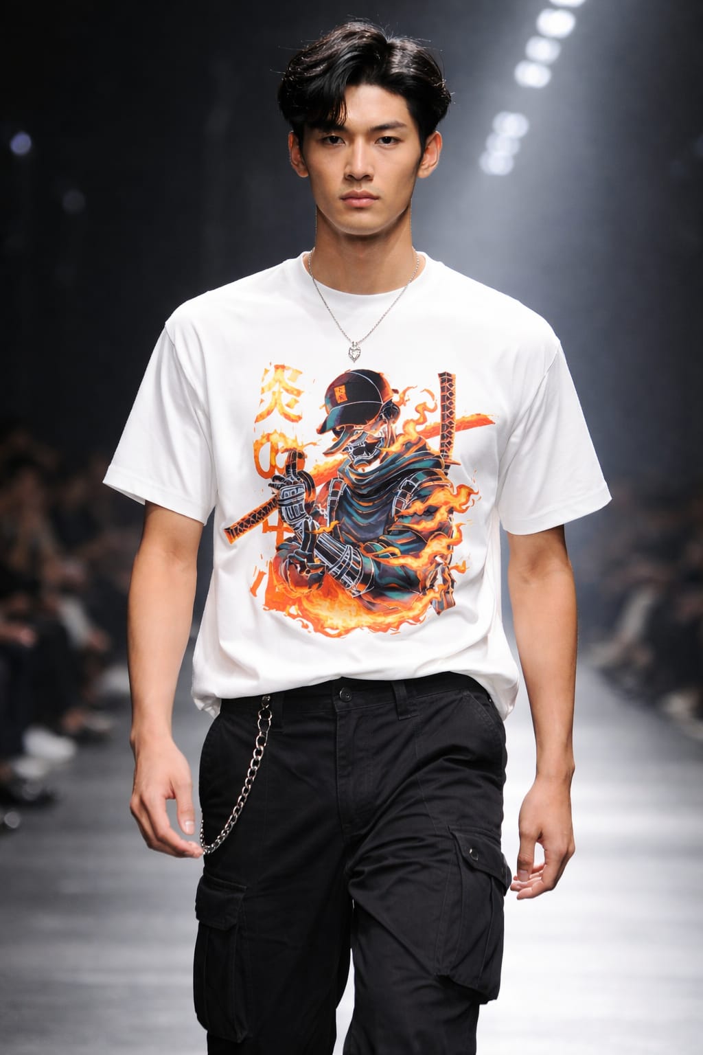 Flame Samurai Tee