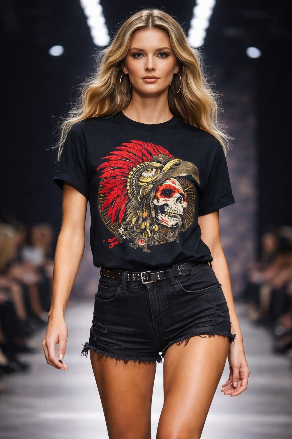 Aztec Death Eagle Tee