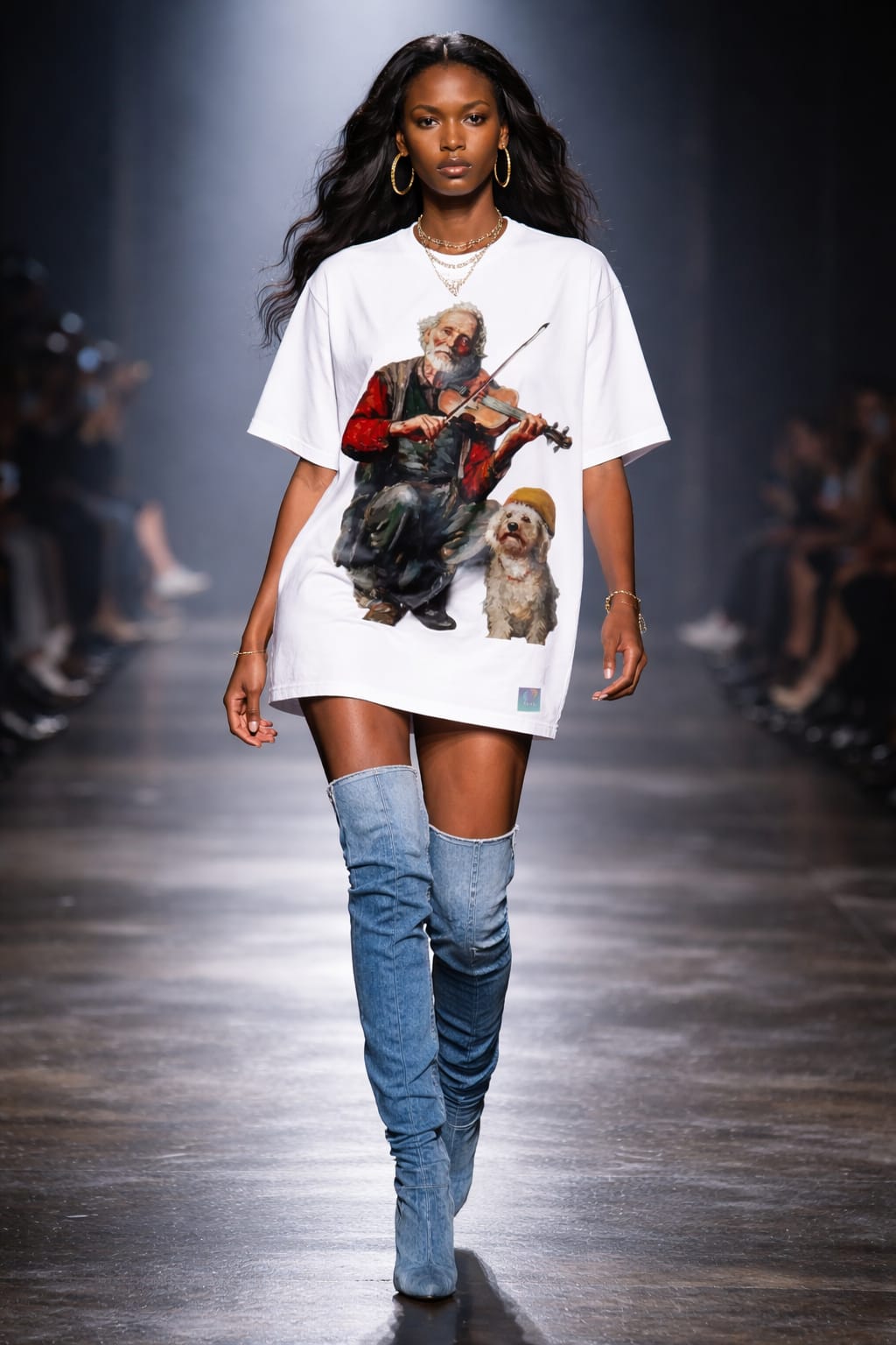 The Fiddler & His Dog Tee