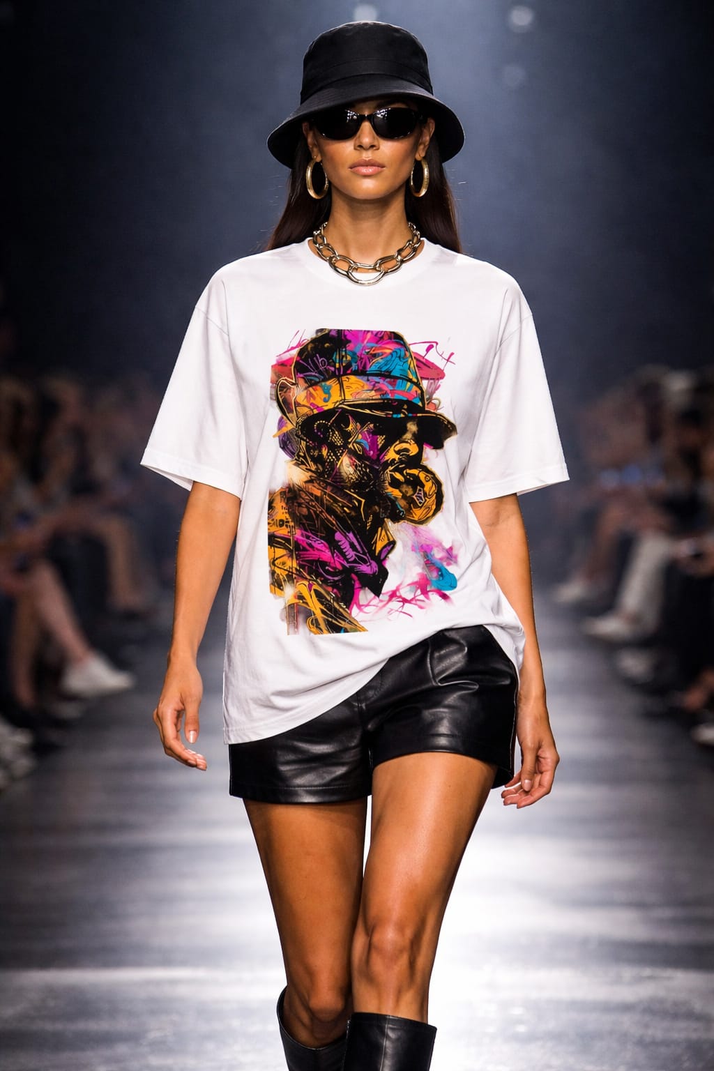 Wild Hatter Graphic Tee – Black