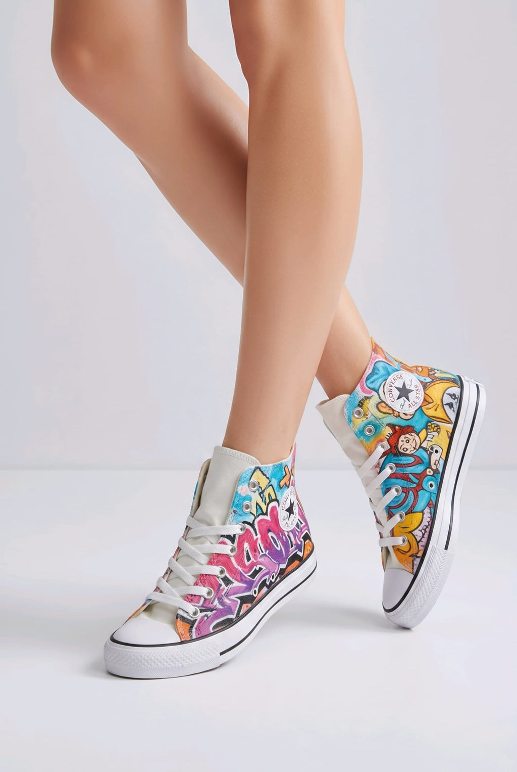 Graffiti Converse Sneakers