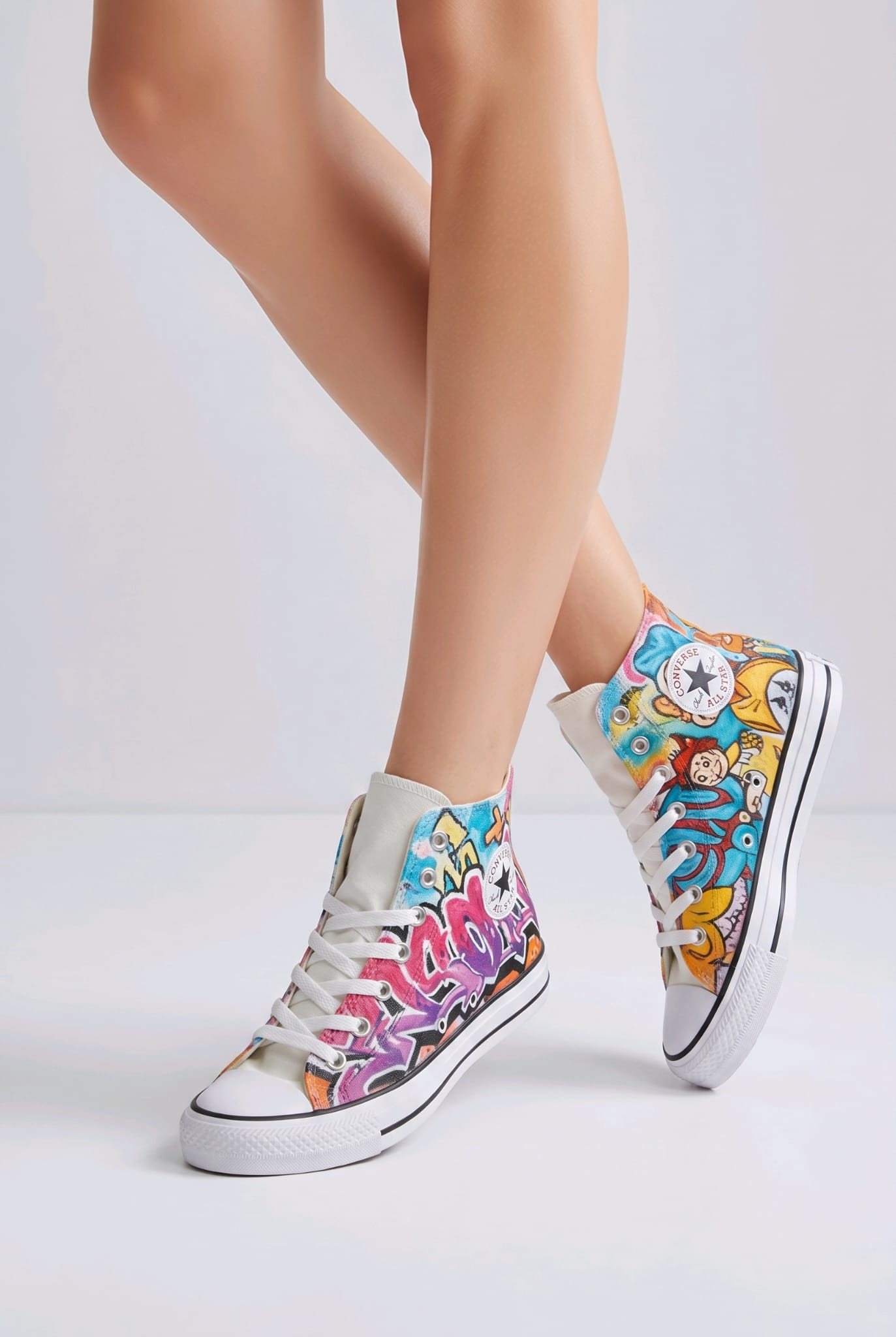 Graffiti Converse Sneakers