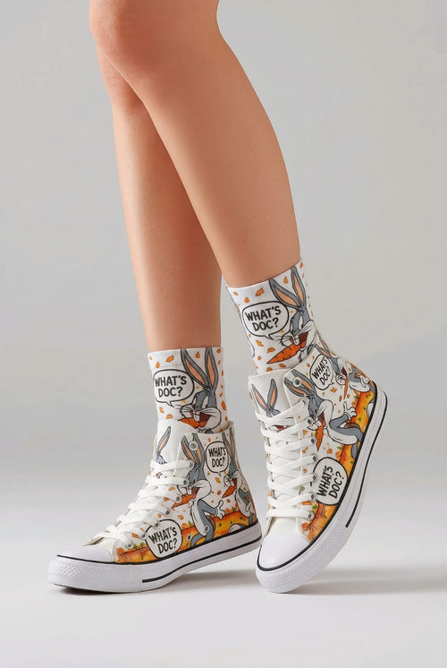 Bugs Bunny Converse Sneakers