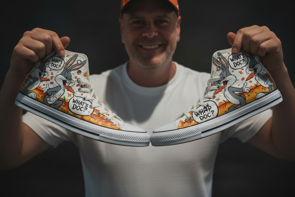 Bugs Bunny Converse Sneakers