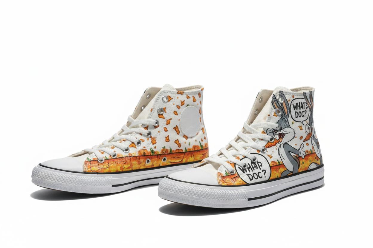 Bugs Bunny Converse Sneakers