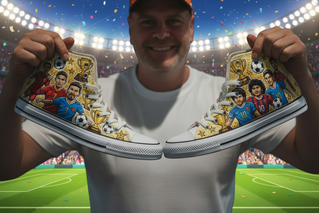 Football Legends Converse Sneakers