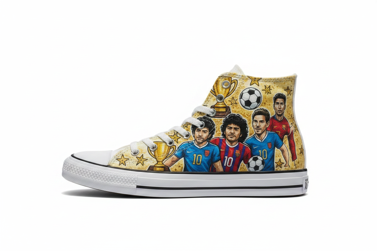 Football Legends Converse Sneakers