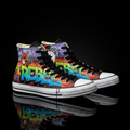 Rebel Graffiti Converse Sneakers
