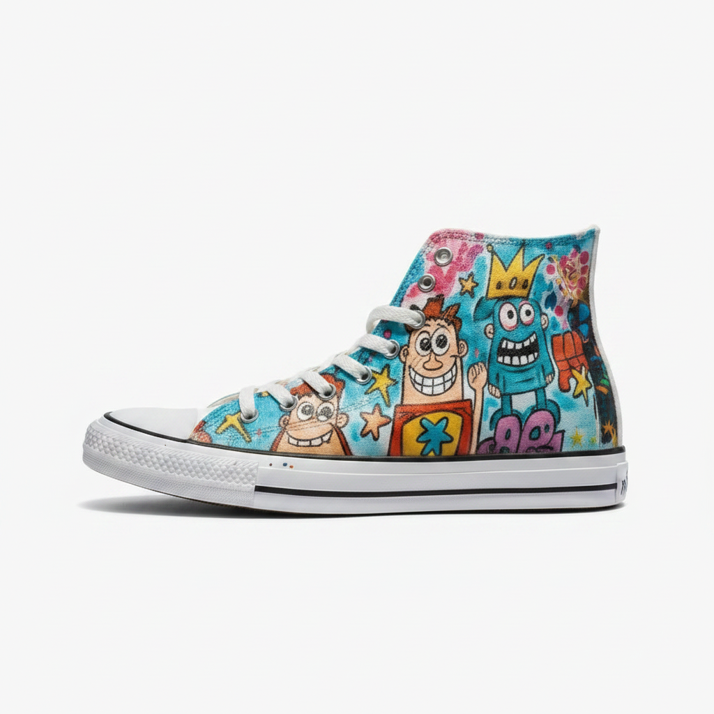 Graffiti Converse Sneakers