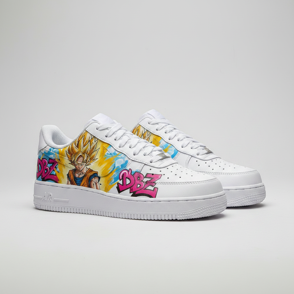 Nike Air Force 1 DBZ Edition — side view