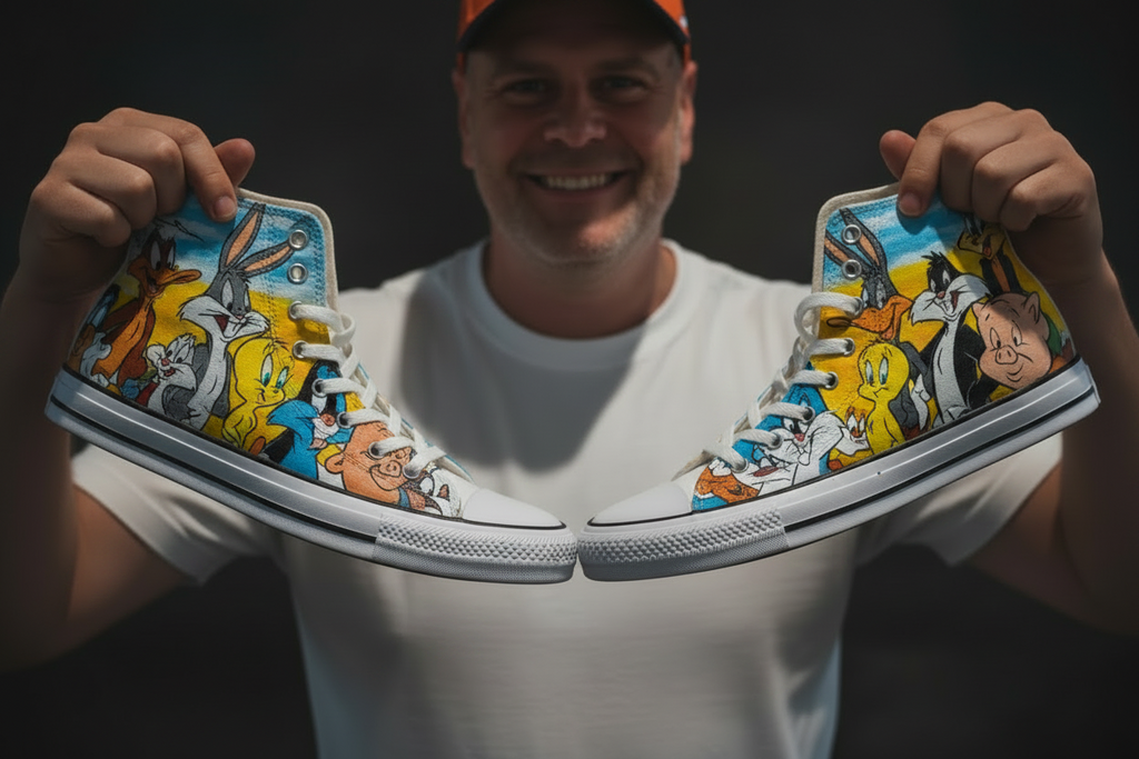 Looney Tunes All Stars Converse Sneakers